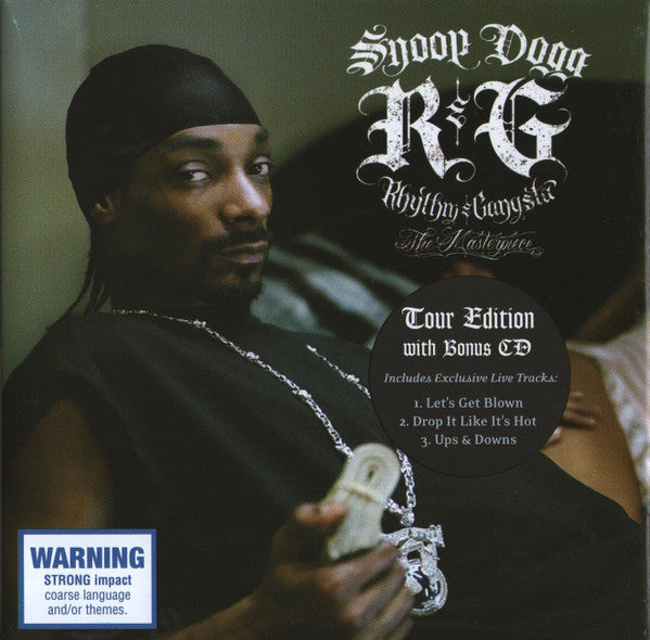 Snoop Dogg – R & G (Rhythm & Gangsta): The Masterpiece, Aust. 2004 Tour Edition 2xCD