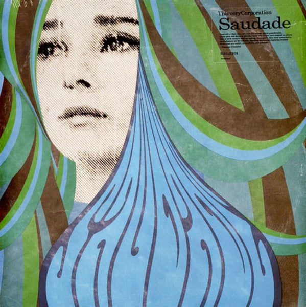 Thievery Corporation – Saudade, Translucent Light Blue Coloured Vinyl LP