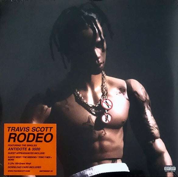 Travis Scott – Rodeo, 2xLPs 150-Gram Vinyl