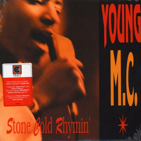 Young MC – Stone Cold Rhymin', US 2018 Craft Recordings Vinyl LP