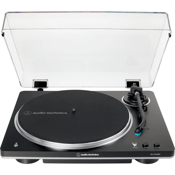 Audio Technica AT-LP70XBT Fully Automatic Bluetooth Turntable (black/silver)