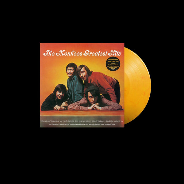 The Monkees – Greatest Hits, E.U. Limited Edition, Yellow-Flame Vinyl LP